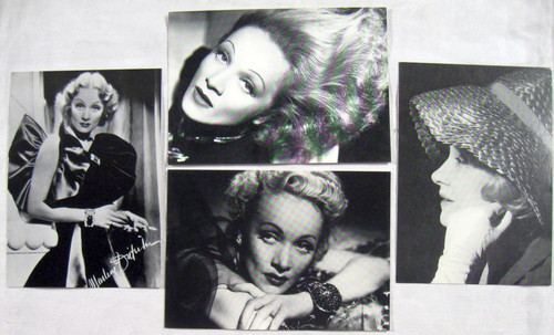 Marlene dietrich postkarte - 4, x