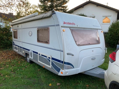Wohnwagen dethleffs 580 - wohnwagen, v