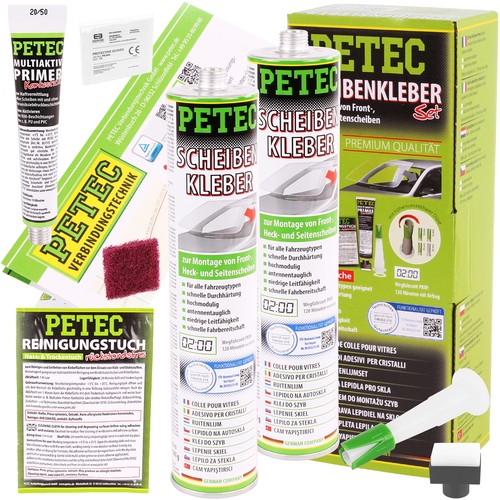 Petec scheibenkleber set - scheibenkleber-set, 2x