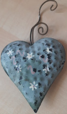 Metallherz zum Aufhängen Deko / Herz / Valentinstag / Neu 💙💙
