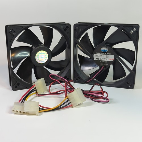 Paar cooler master 120mm - (2x),