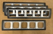 1x Gira 0215328 Abdeckrahmen 5-fach Event anthrazit System 55