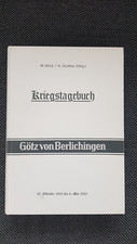 KRIEGSTAGEBUCH- 17. Panzer-Grenadier-Division Götz von Berlichingen /Brief+Foto