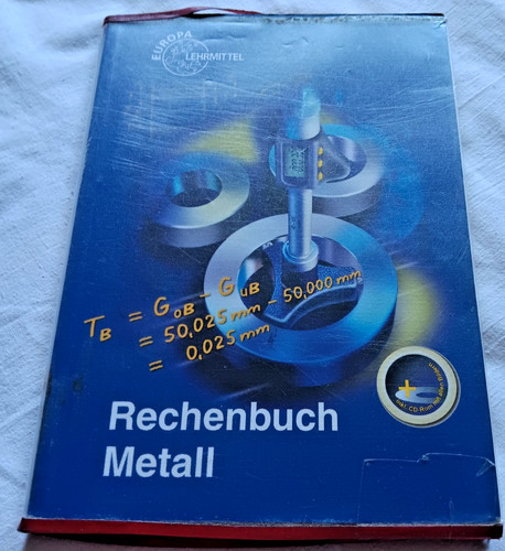 Rechenbuch metall mit - rechenbuch,