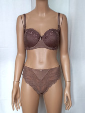 C&A Lingerie Damen Unterwäsche-Set 2-tlg. BH 90 Cup C & Slip Größe L