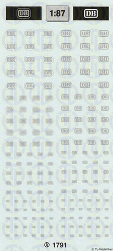 1791 decals zeichen in - 1791,