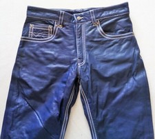 LEDERHOSE dunkelblau