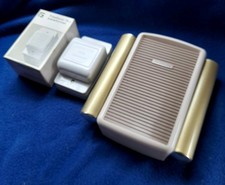 VINTAGE FRIEDLAND TÜRKLINGEL GLOCKENSPIEL & BAKELIT 763 12V TRANSFORMATOR