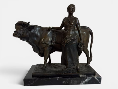Bronze figur 1909 - figur,