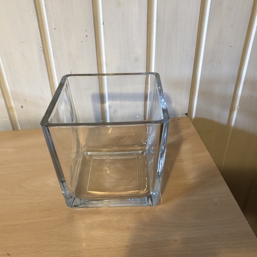 Massive rechteckige glasschale - massive,