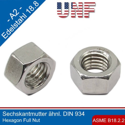 Unf sechskantmutter asme - sechskantmutter,