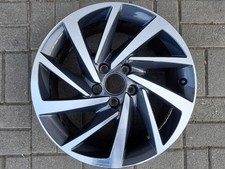 1x Alufelge 17 Zoll 7.0" 5x112 39ET Glanz Silber 7N0601025AF VW Sharan Rim Wheel