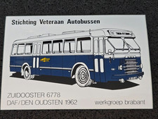 Oldtimer - DAF Omnibus ➔ Sticker / Aufkleber ➔ *aus Sammlung* 322