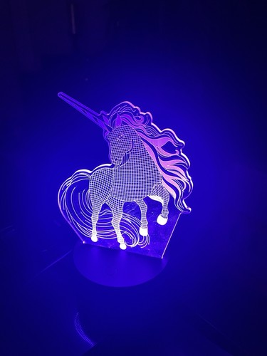 Pferd illusionslampe usb - pferd,