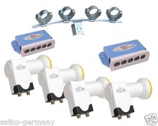 Set-4LNB Twin + Multfeed.+ 2DiSEqC  RUSS TV Komplett!!!