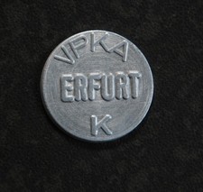 VPKA Erfurt,Token, "Knastgeld" Strafvollzug,selten