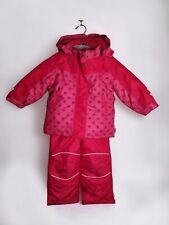 Schnee Kombi  Schneehose Schneejacke Zweiteilig Rosa Mädchen 86-92 1A Zustand!!!