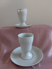 2 Stück Pharisäer Becher mit Unterteller -Royal Tettau- sehr gut erhalten-