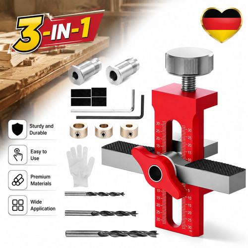 1 bohrschablone - 3-in-1,