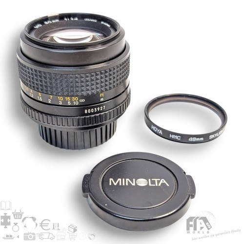 Minolta 50mm objektiv 1 4 - md, 1:1,4