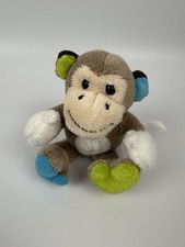 Minifeet Affe grau braun bunt ca 17 cm braun Stofftier, Kuscheltier