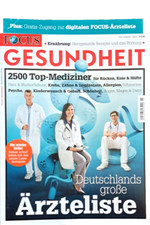 FOCUS GESUNDHEIT - 2500 Top-Mediziner - Ärzteliste - 2014