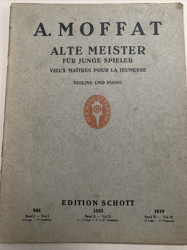 Moffat alte meister für - a.,