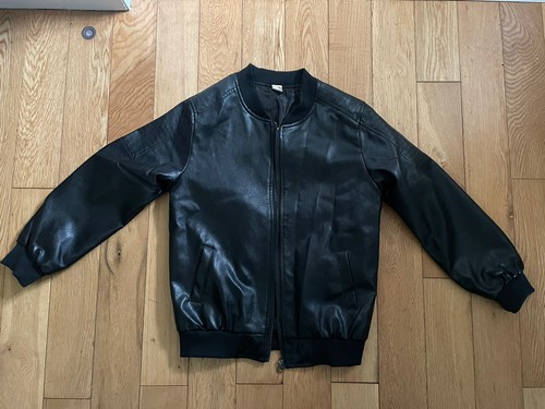 Kunstleder smart kinder jacke - kunstleder,