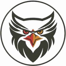 Rückenpatch FALKE Aufnäher für Kutte Jacke Jeans Farben frei wählbar 30cm