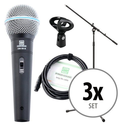 Pronomic 58 b - 3x, dm-58-b