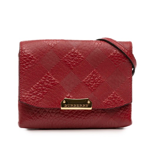 Burberry embossed grain check - burberry,