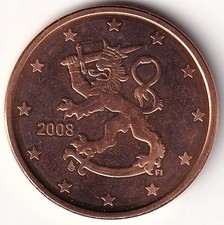 5 Cent Coin Finland - 2008 -