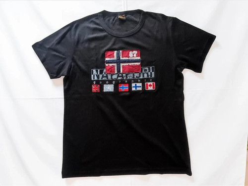 Napapijri geographic shirt - napapijri, t-shirt