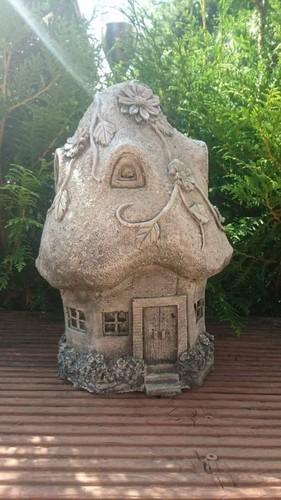 Gartenfigur feenhaus haus - feenhaus,