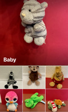 nici kuscheltier Zebra Wild Friends FRosch Pinguin Bär Katze Gürteltier