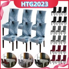 4/6 Stück Stuhlhussen