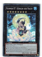Yugioh NUMMER 87: KÖNIGIN DER NACHT , numh-de034 Super Rare deutsch Exc 1st