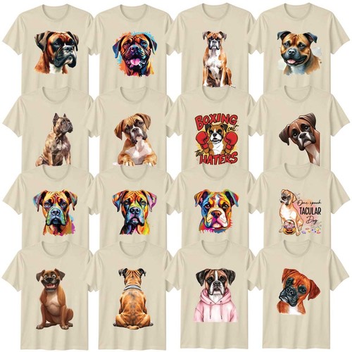 Aquarell boxer hund erwachsene - aquarell,