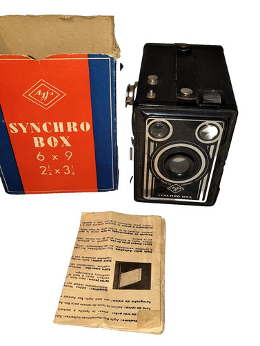 Alte kamera agfa synchro - synchro, box