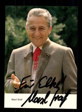 Maxl Graf Autogrammkarte