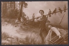 C1910 RPPC POSTKARTE DER