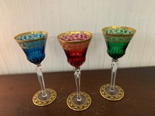 2 Gläser Modell Callot Aus Kristall Von Saint Louis (Stück Preis)