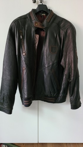 Herren lederjacke größe - lederjacke, 54