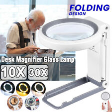 30X Lupe Leselupe mit 18 LED