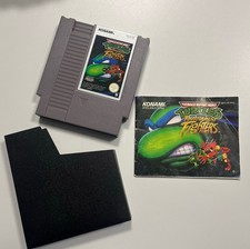 Turtles Tournament Fighters NES Spiel + Anleitung & Schuber