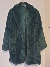 WEBPELZ Jacke/ Kurzmantel - dunkelgrün- Gr. XL - Länge 88cm - Breite - Schultern