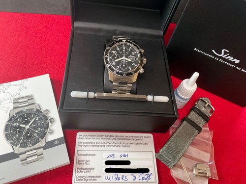 Fliegerchronograph sinn 103 - fliegerchronograph,