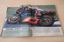Motorrad 22/2002 Aprilia RSV mille R mit 125PS im Fahrbericht auf 4 Seiten