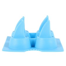  Neuheit Shark Fin Shaped Soft Ice Tray Eismaschine Pudding Mold Maker