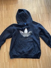 Herren Kapuzen Pullover - ADIDAS - Gr. L - Schwarz